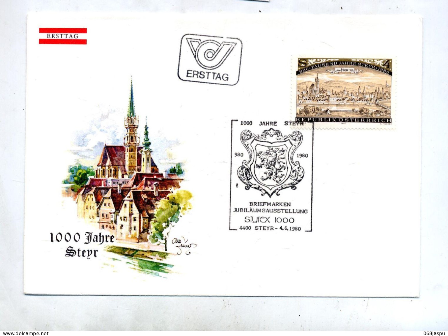 Lettre Fdc ? 1980 Styer 1000 Ans - FDC