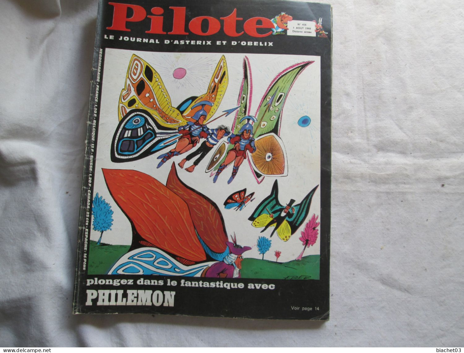 PILOTE Le Journal D'Astérix Et Obélix  N°456 - Pilote