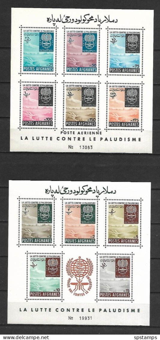 Afghanistan 1962 Malaria Control - 2 MS MNH - Other & Unclassified