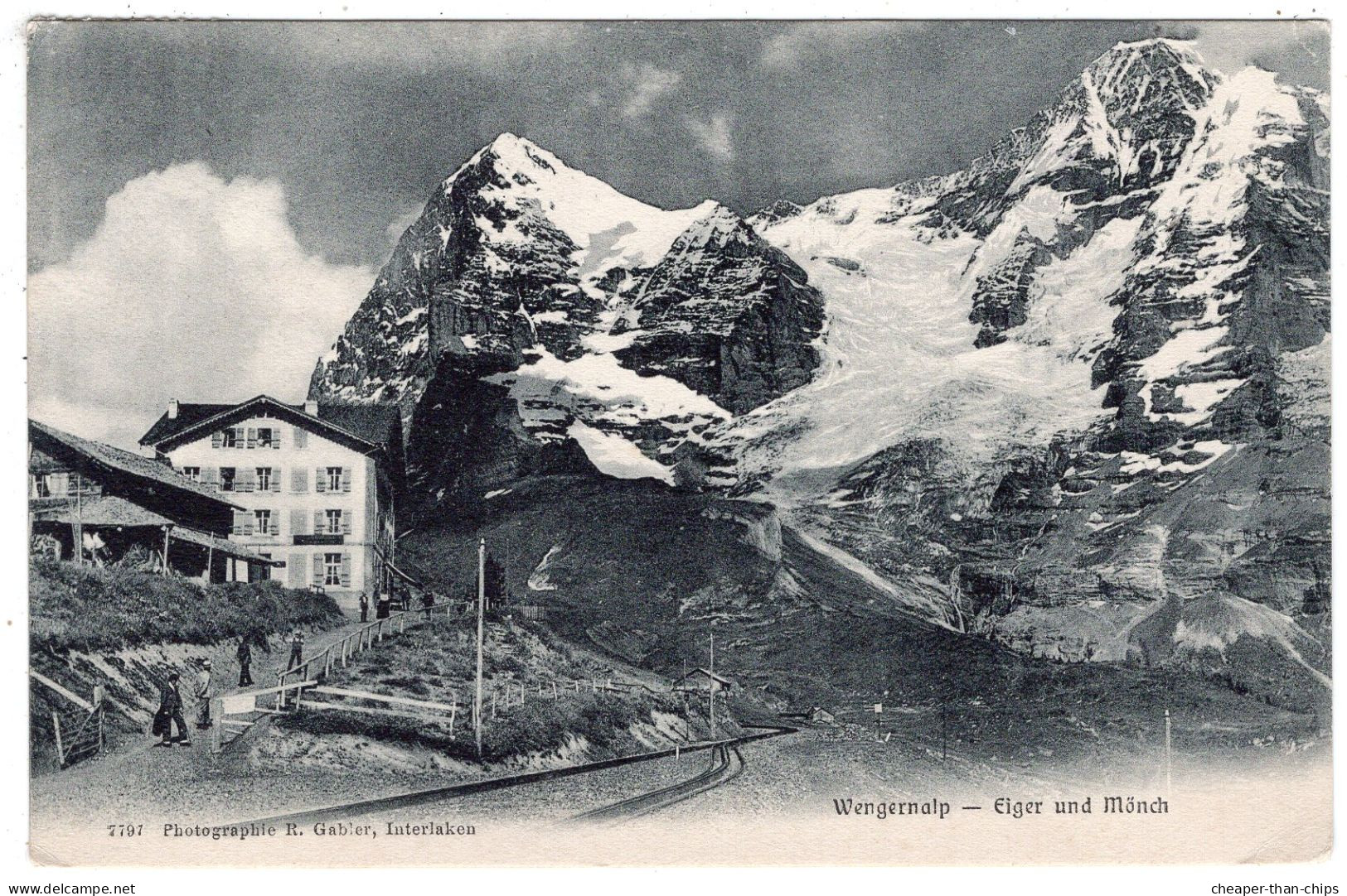 WENGERNALP - Eiger Und Monch - R. Gabler 7797 - Autres & Non Classés