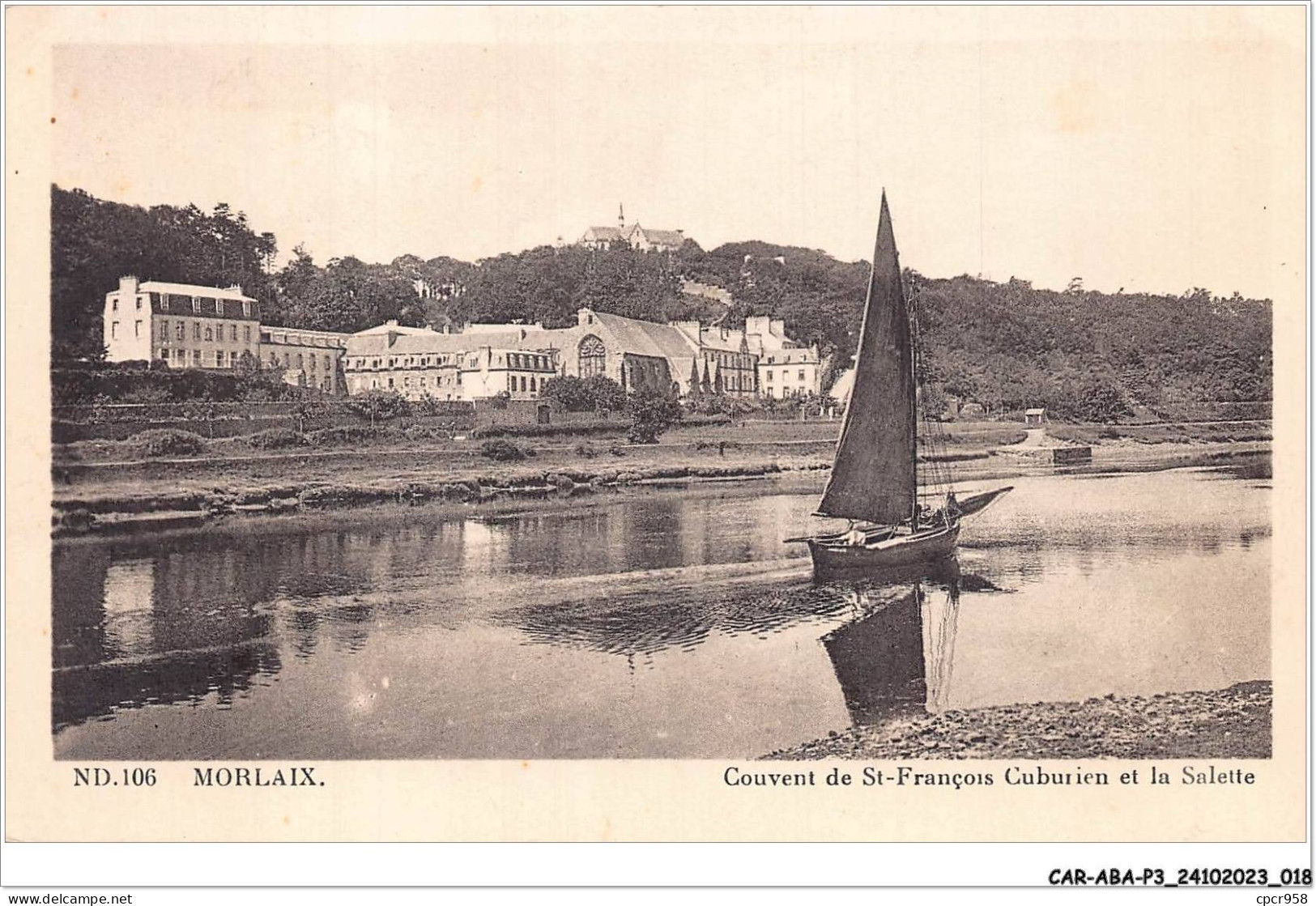 CAR-ABAP3-29-0214 - MORLAIX - Couvent De St-françois Cuburien Et La Salette - Morlaix