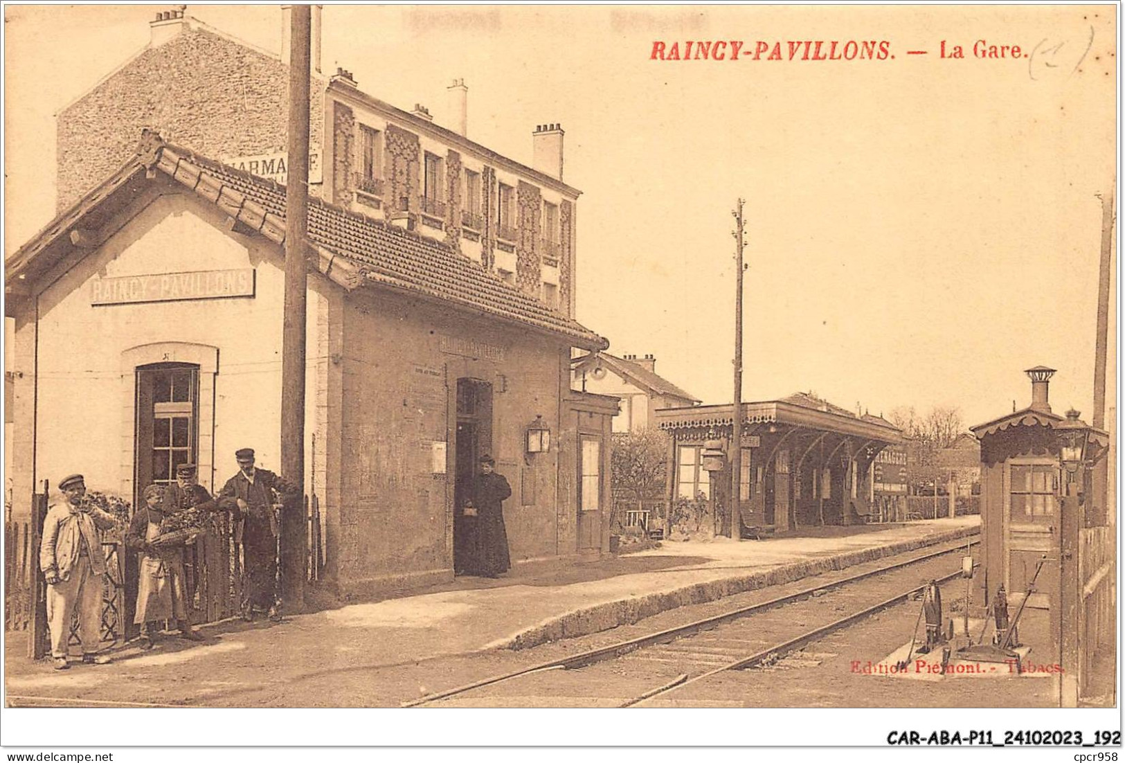 CAR-ABAP11-93-1103 - RAINCY-PAVILLON - La Gare - Otros & Sin Clasificación