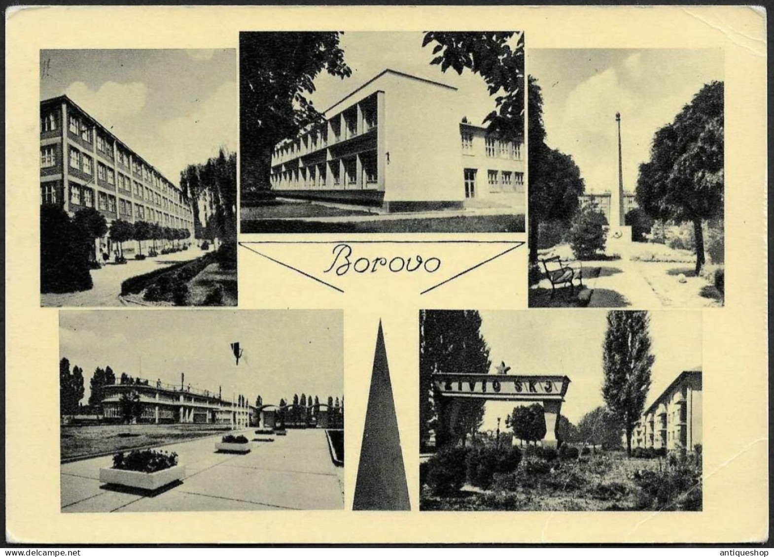 Croatia-----Borovo-----old Postcard - Croatie