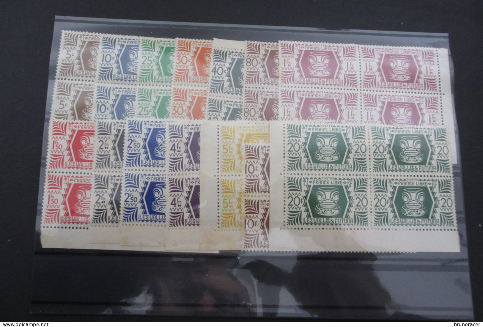 WALLIS & FUTUNA N°133 à 146 EN BLOCS DE 4 BDF NEUF** TB COTE 84 EUROS  VOIR SCANS - Unused Stamps