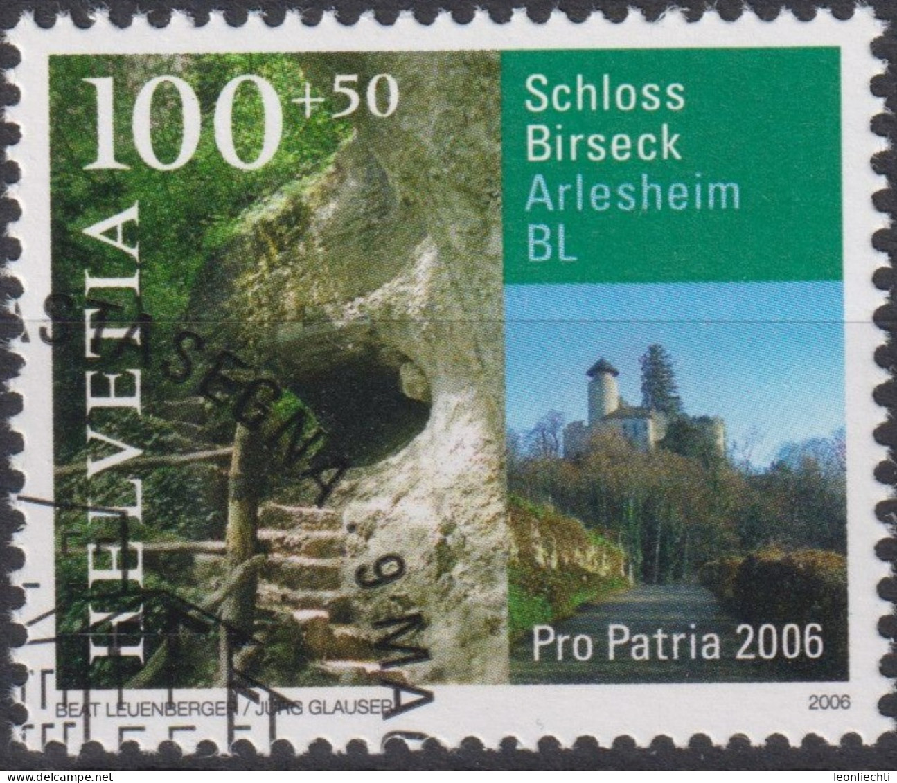 2006 Schweiz Pro Patria, Schloss Birseck, Arlesheim BL ⵙ Zum:CH B295, Mi:CH 1964, Yt:CH 1889 - Usados