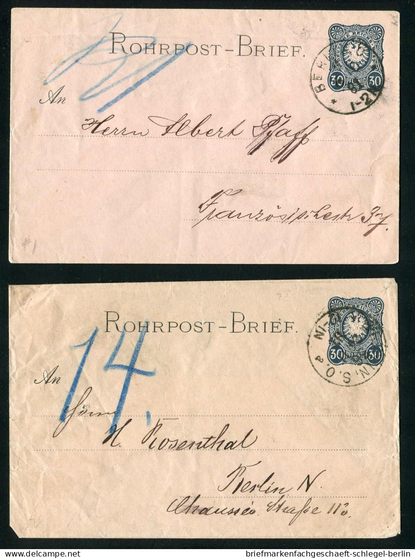 Berlin, 1881, RU 1, Brief - Altri & Non Classificati