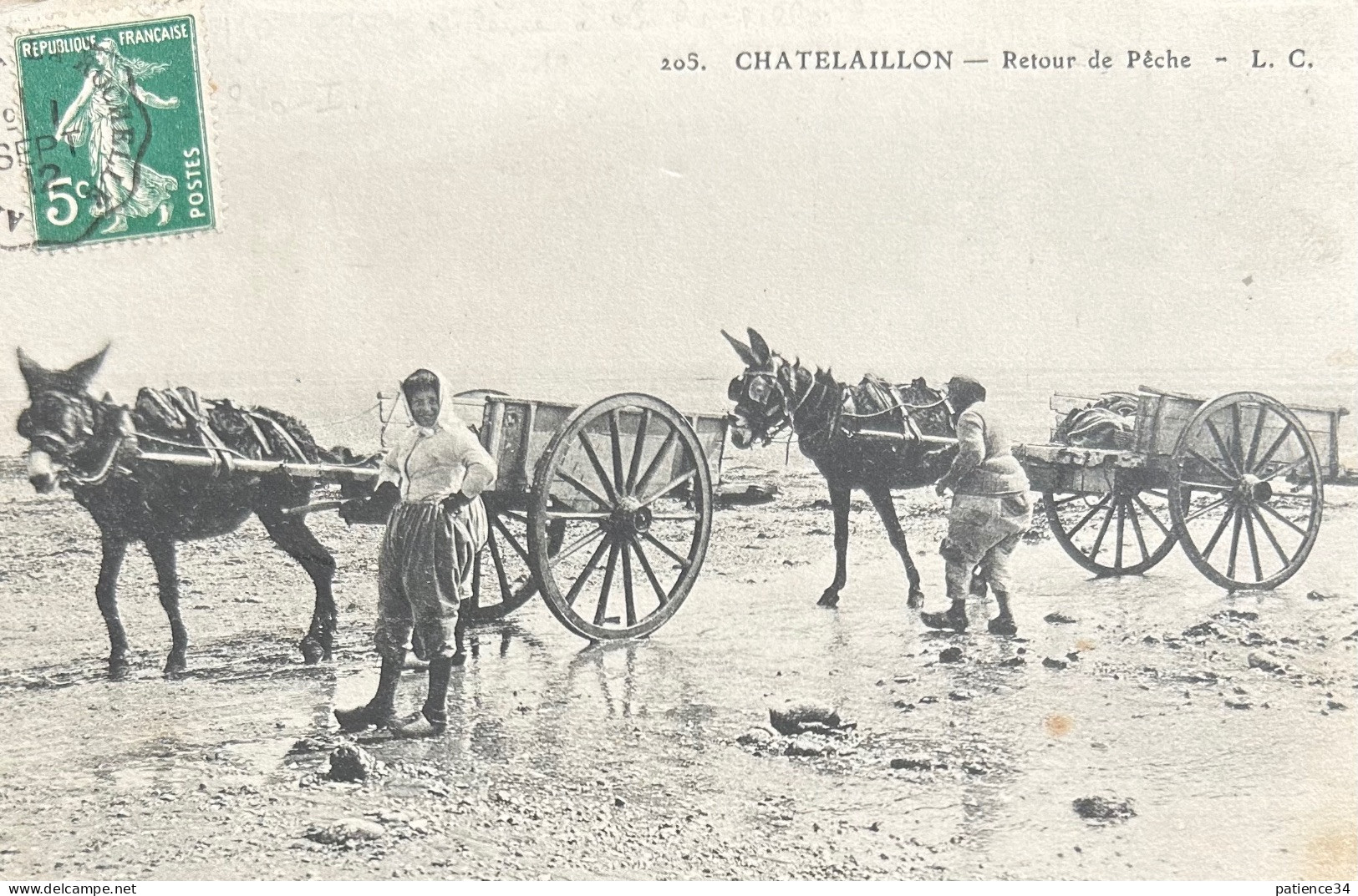 17 - CHATELAILLON - Retour De Pêche - Châtelaillon-Plage