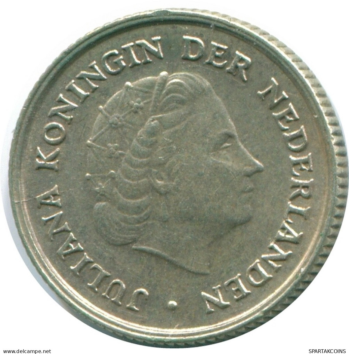1/10 GULDEN 1963 NIEDERLÄNDISCHE ANTILLEN SILBER Koloniale Münze #NL12521.3.D.A - Antilles Néerlandaises