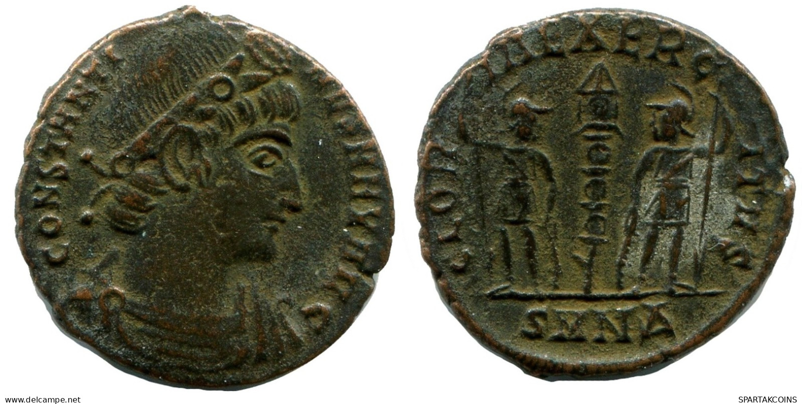 CONSTANTINE I MINTED IN NICOMEDIA FROM THE ROYAL ONTARIO MUSEUM #ANC10942.14.F.A - Der Christlischen Kaiser (307 / 363)