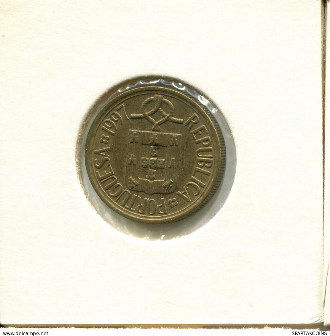 5 ESCUDOS 1997 PORTUGAL Coin #AU983.U.A - Portugal