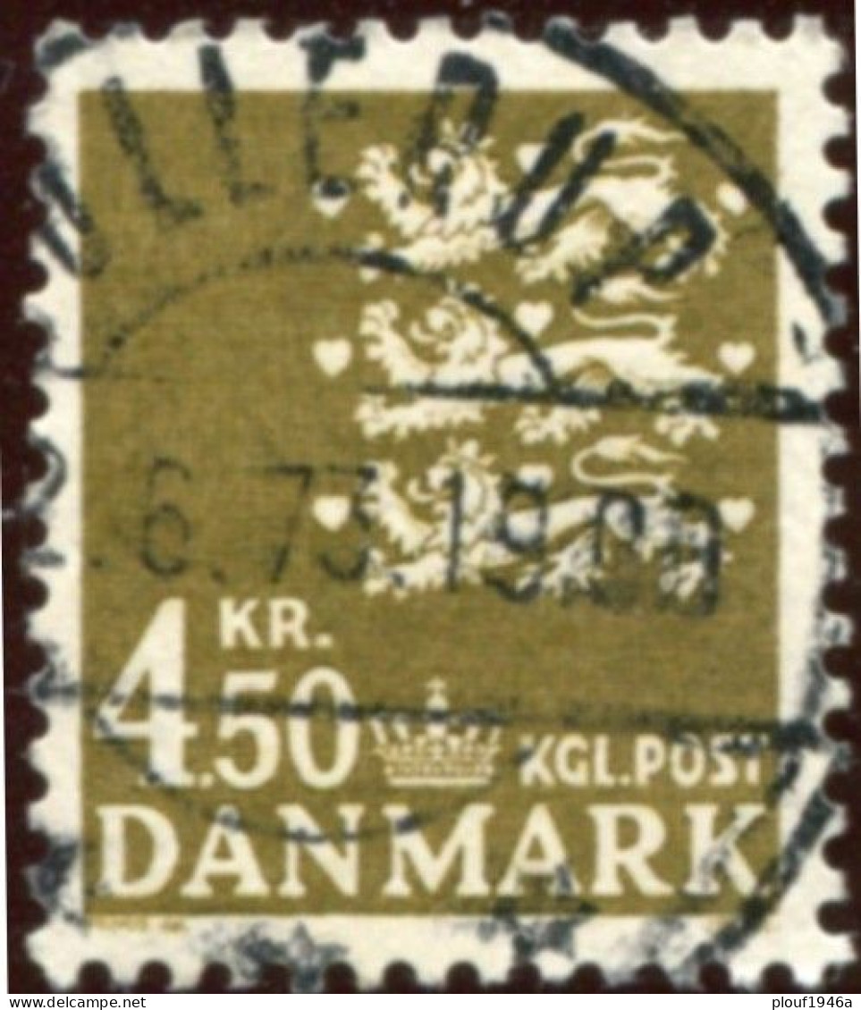 Pays : 149,04 (Danemark)   Yvert Et Tellier N° :   523 (o) - Used Stamps