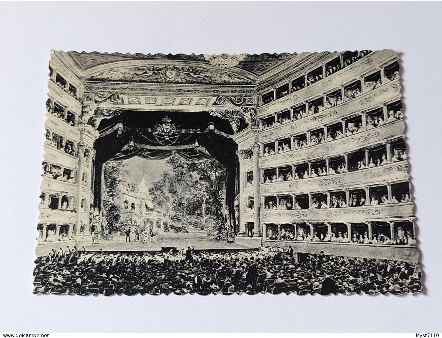 Cp Italie/Milano - Théâtre La Scala (intérieur) - Milano (Milan)