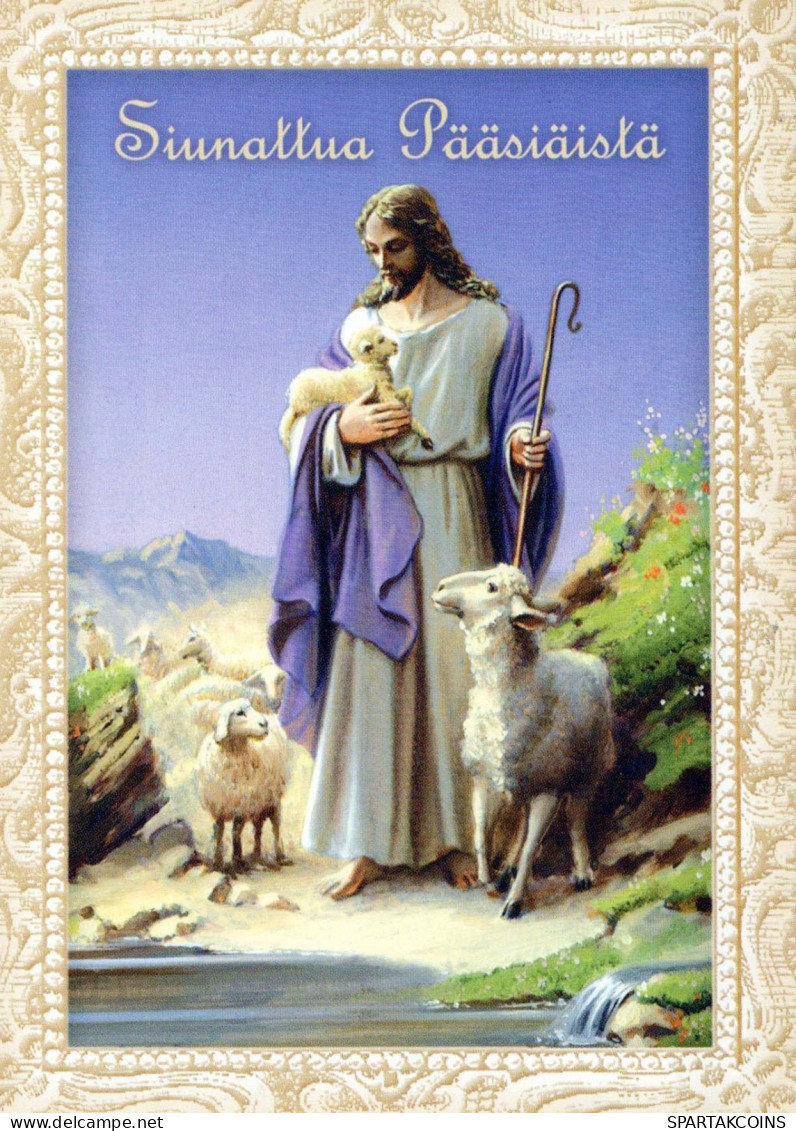 JESUS CHRISTUS Christentum Religion Vintage Ansichtskarte Postkarte CPSM #PBP881.A - Jesus