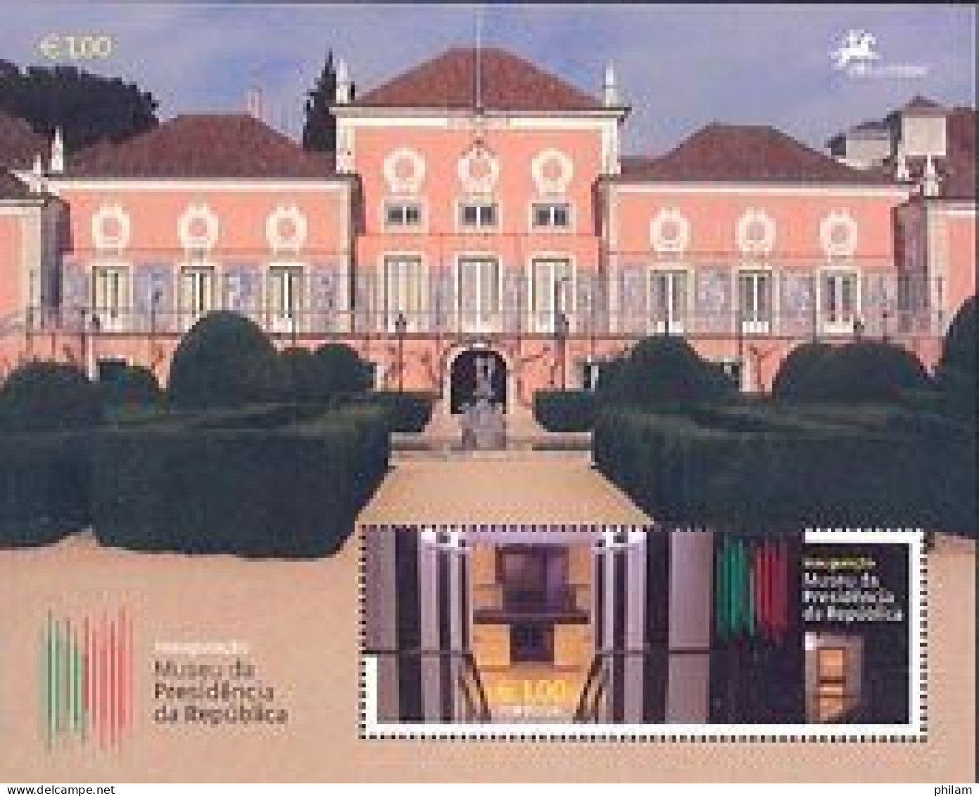 PORTUGAL 2004 - Musée De La Présidence De La République - 1 BF - Blocs-feuillets