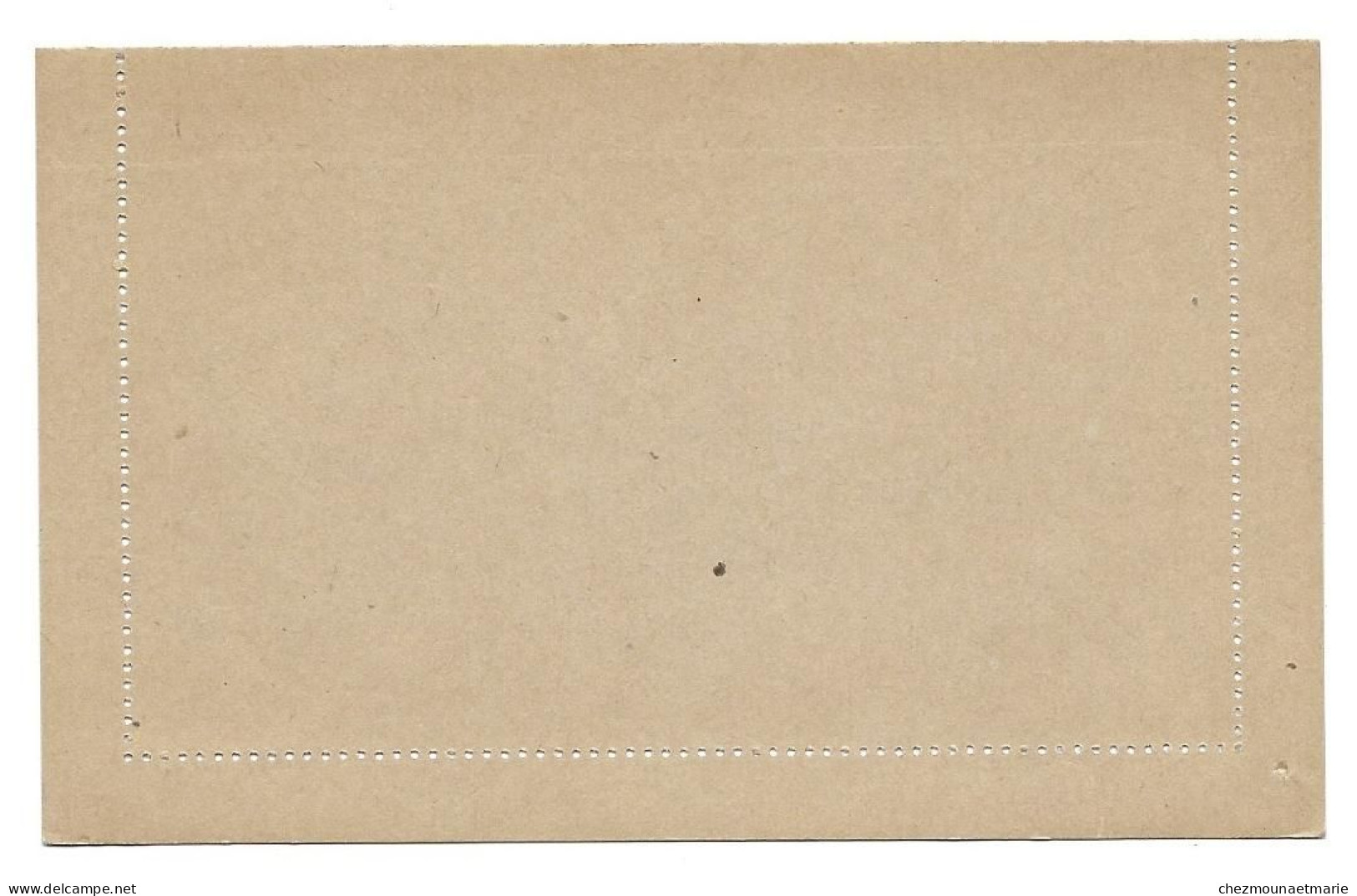 ENTIER CARTE LETTRE N°328 YT 138-E8 10c Semeuse - Ungebraucht