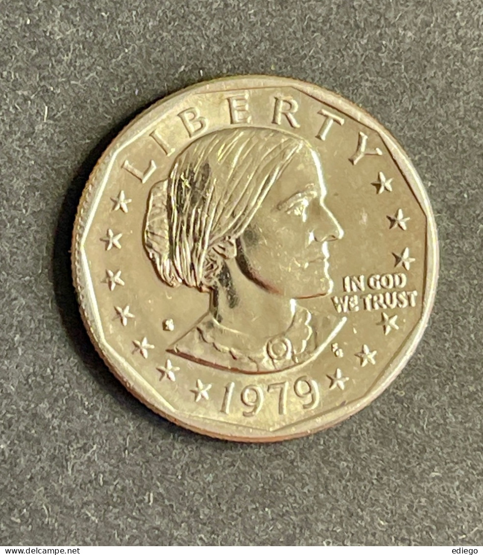 Etats Unis One Dollar 1979 D Denver, Susan B. Anthony. En Cuivre Plaqué Cupronickel - 1979-1999: Anthony