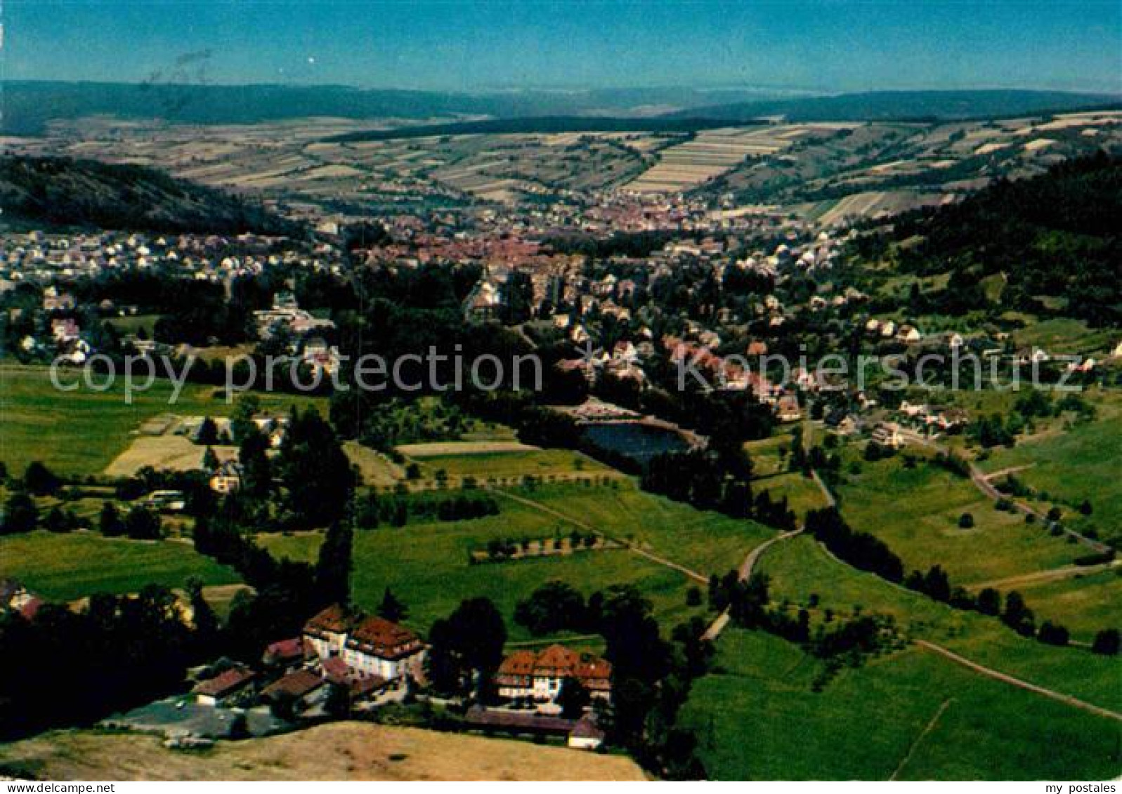 72900193 Bad Orb Fliegeraufnahme Herzheilbad Sanatorium Kueppelsmuehle Bad Orb - Bad Orb