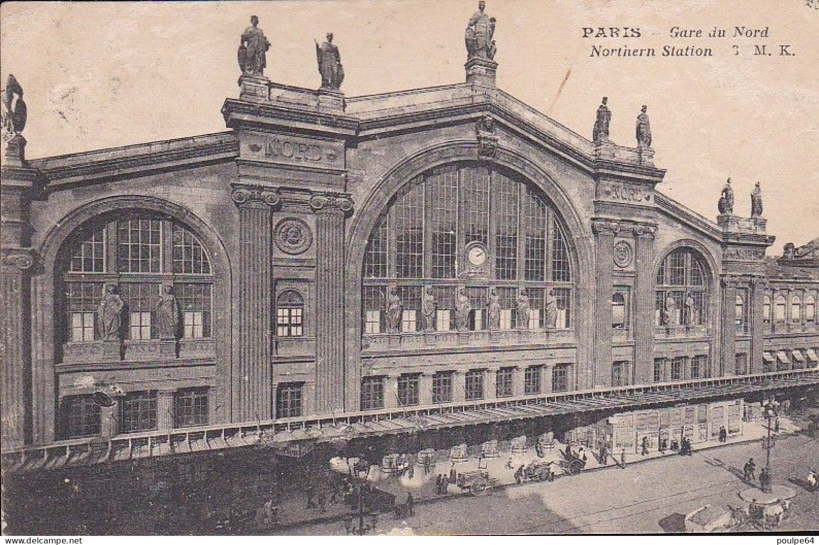 La Gare Du Nord : Vue Extérieure - Metropolitana, Stazioni