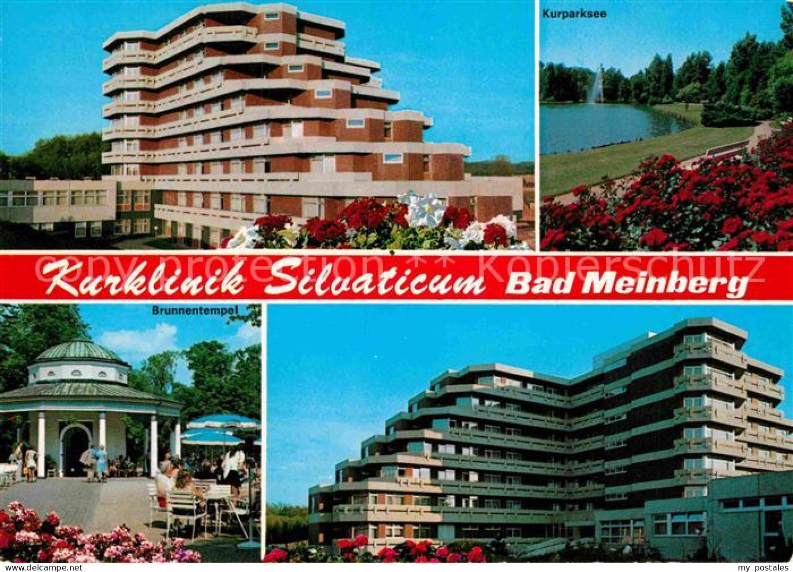 72899558 Bad Meinberg Kurklinik Silvaticum Kurparksee Brunnentempel Bad Meinberg - Bad Meinberg