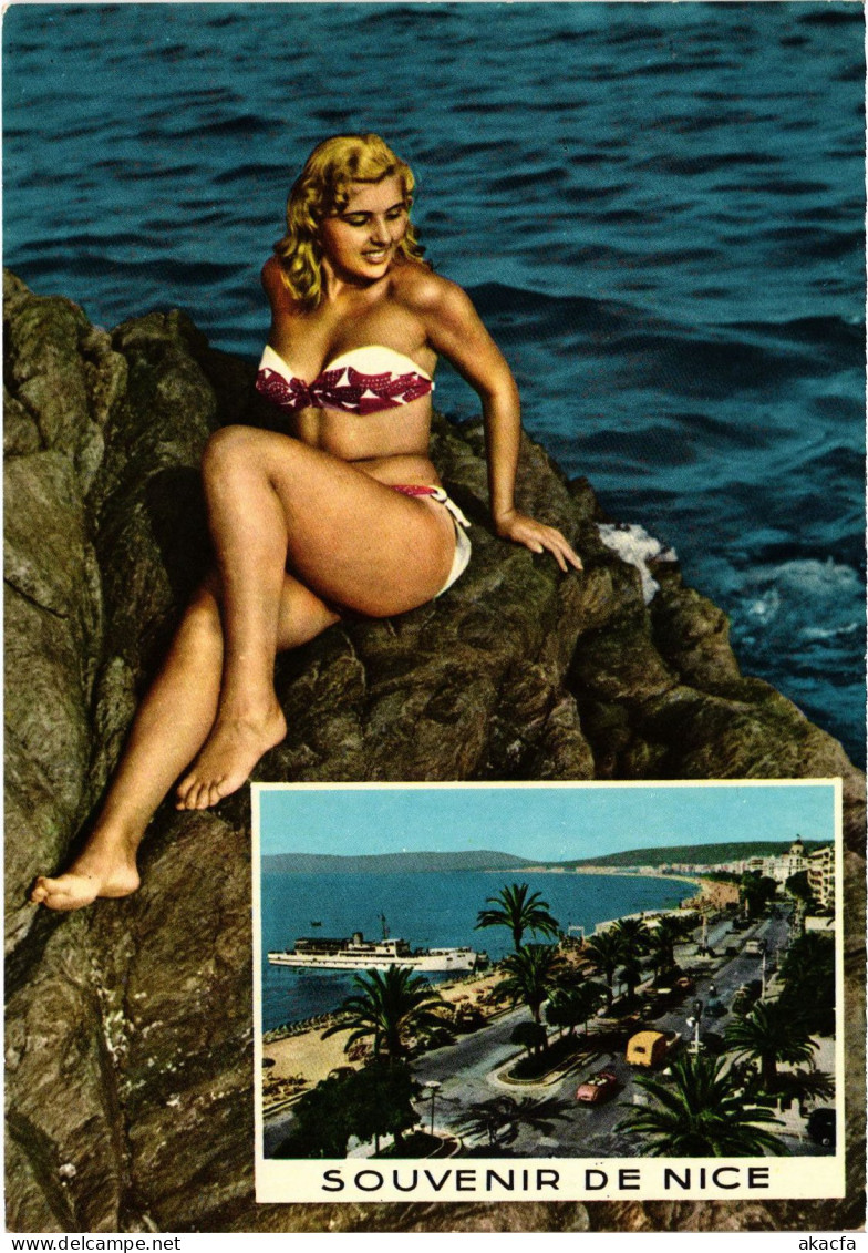 CPM AK Sexy Woman At The Beach PIN UP RISQUE NUDES (1410633) - Pin-Ups