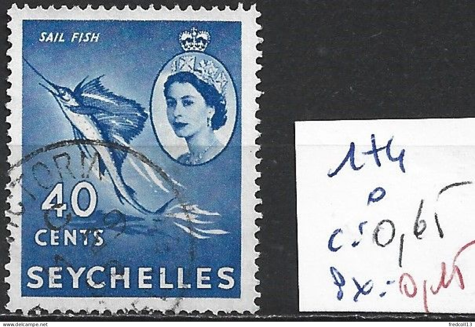 SEYCHELLES 174 Oblitéré Côte 0.65 € - Seychelles (...-1976)