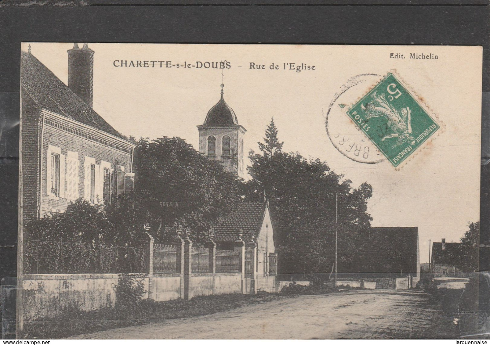 25 - CHARETTE SUR LE DOUBS - Rue De L' Eglise - Autres & Non Classés