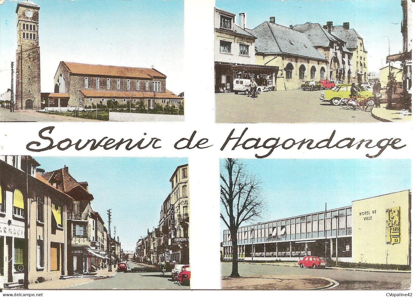 SOUVENIR DE HAGONDANGE (57) Carte Multivues De 1960 CPSM GF - Hagondange