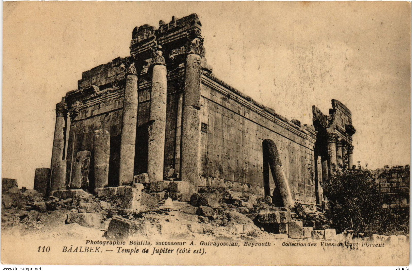 CPA AK Baalbek Temple De Jupiter SYRIA (1404048) - Syrie