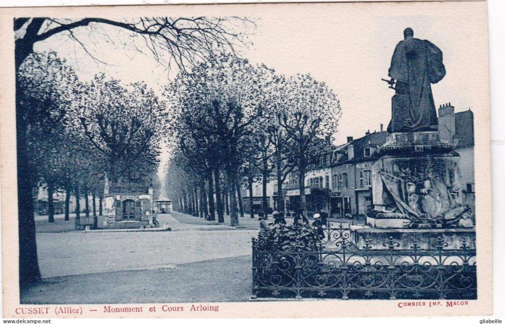 03  - Allier - CUSSET -  Monument Et Cours Arloing - Sonstige & Ohne Zuordnung