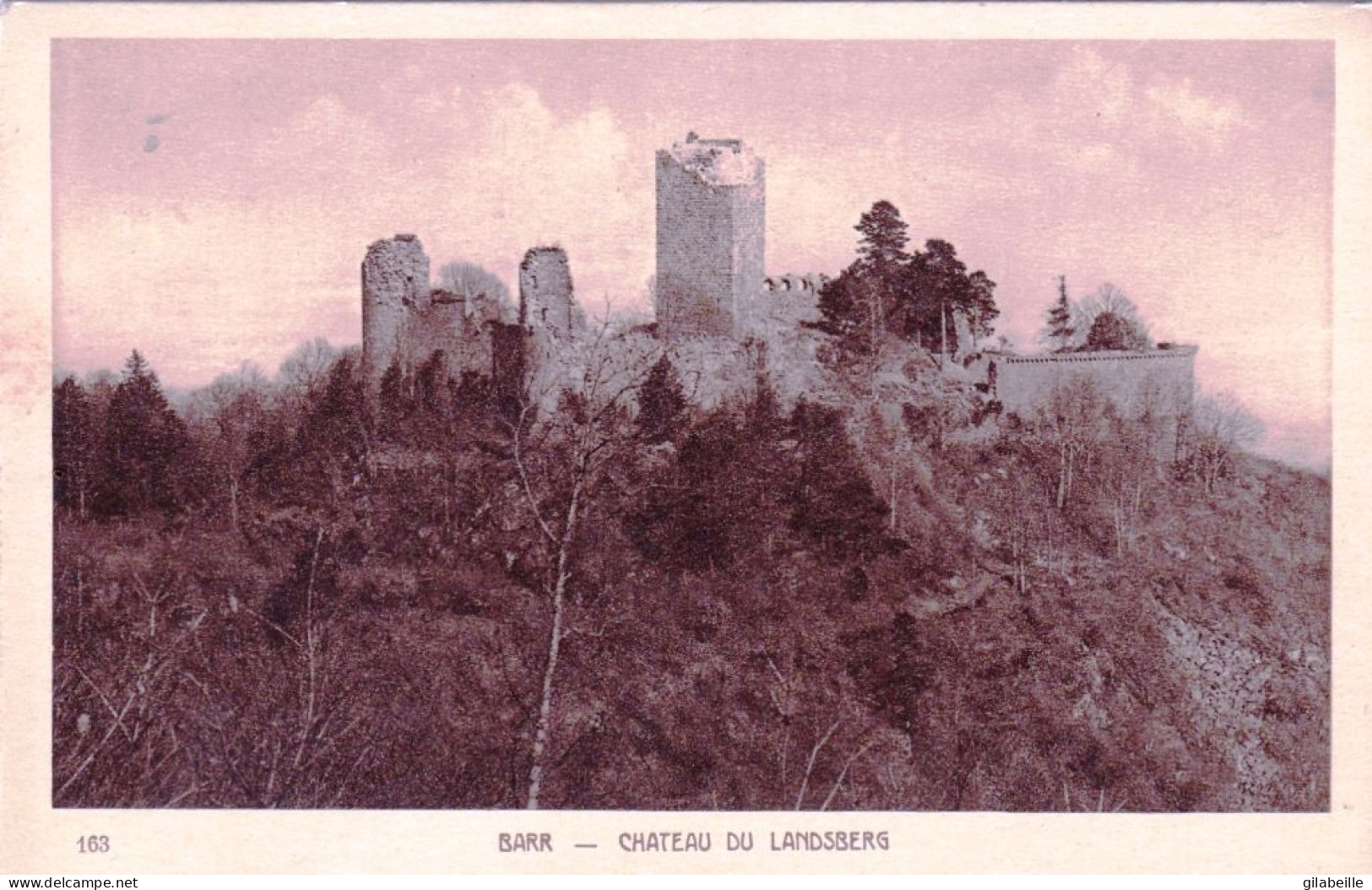 67 - Bas Rhin -BARR - Chateau Du Landsberg - Barr