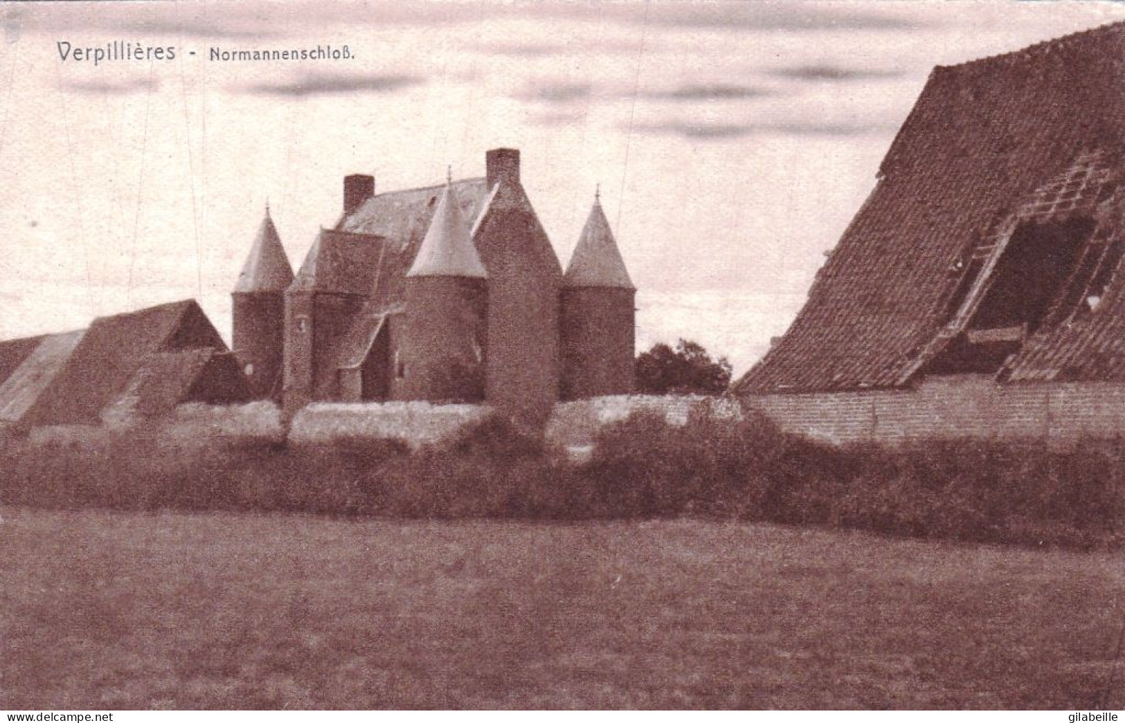 80 - Somme - VERPILLIERES - Normannnenschloss - Chateau Des Templiers - Otros & Sin Clasificación