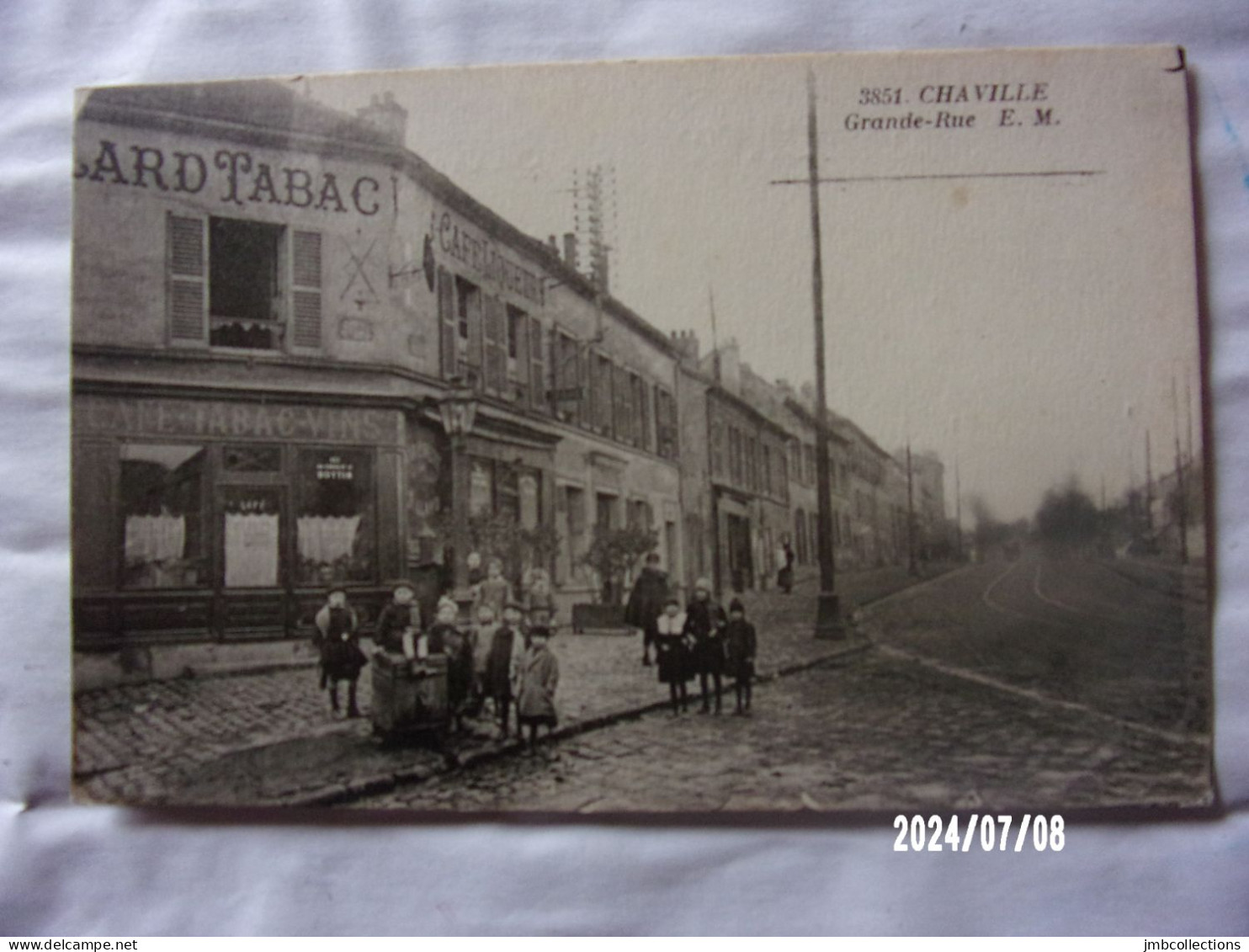 CHAVILLE (Hauts De Seine) GRANDE RUE CAFE TABAC N°3851 - Chaville