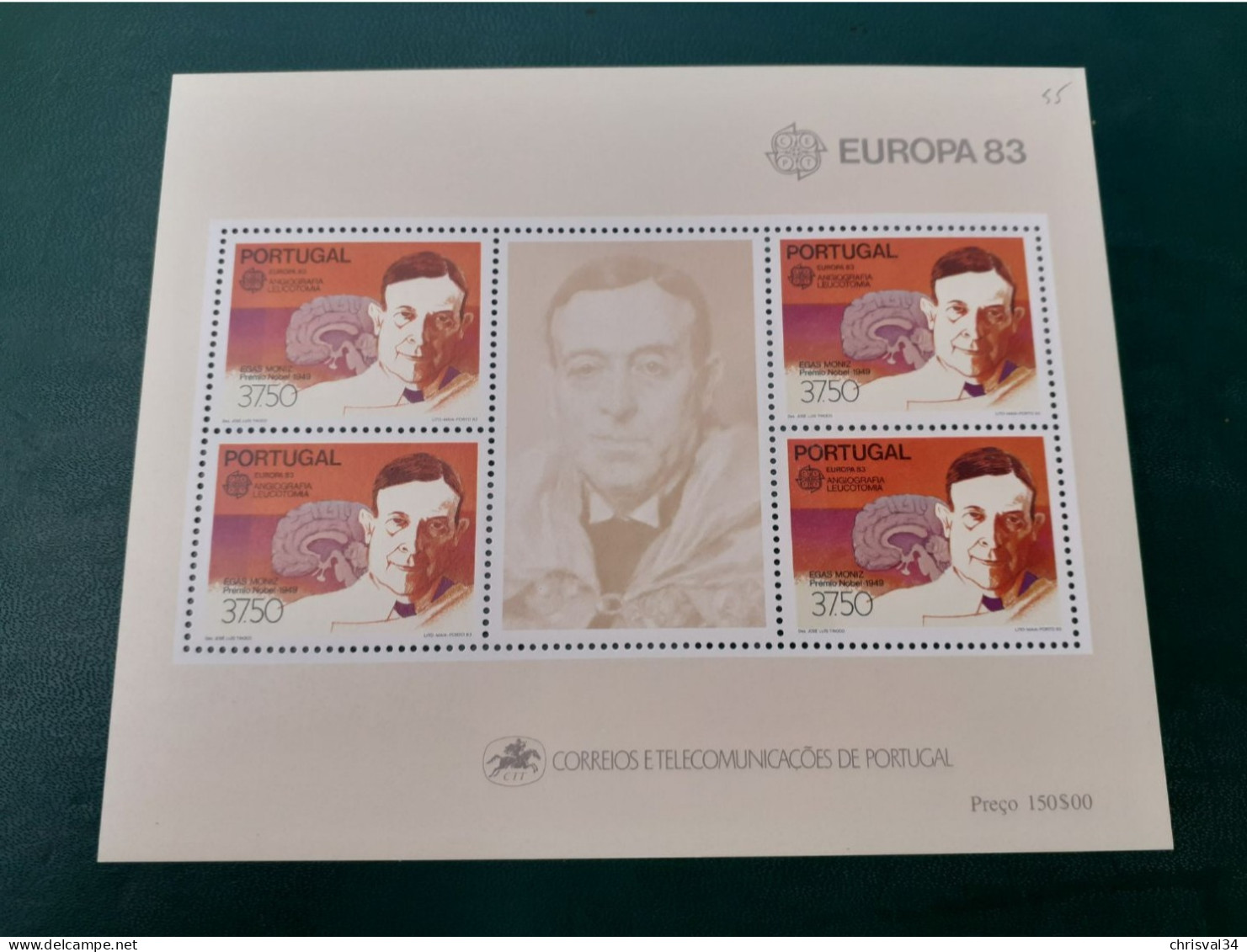 TIMBRES   EUROPA   1983   PORTUGAL    BLOC  FEUILLET   N  41        NEUFS  LUXE** - 1983