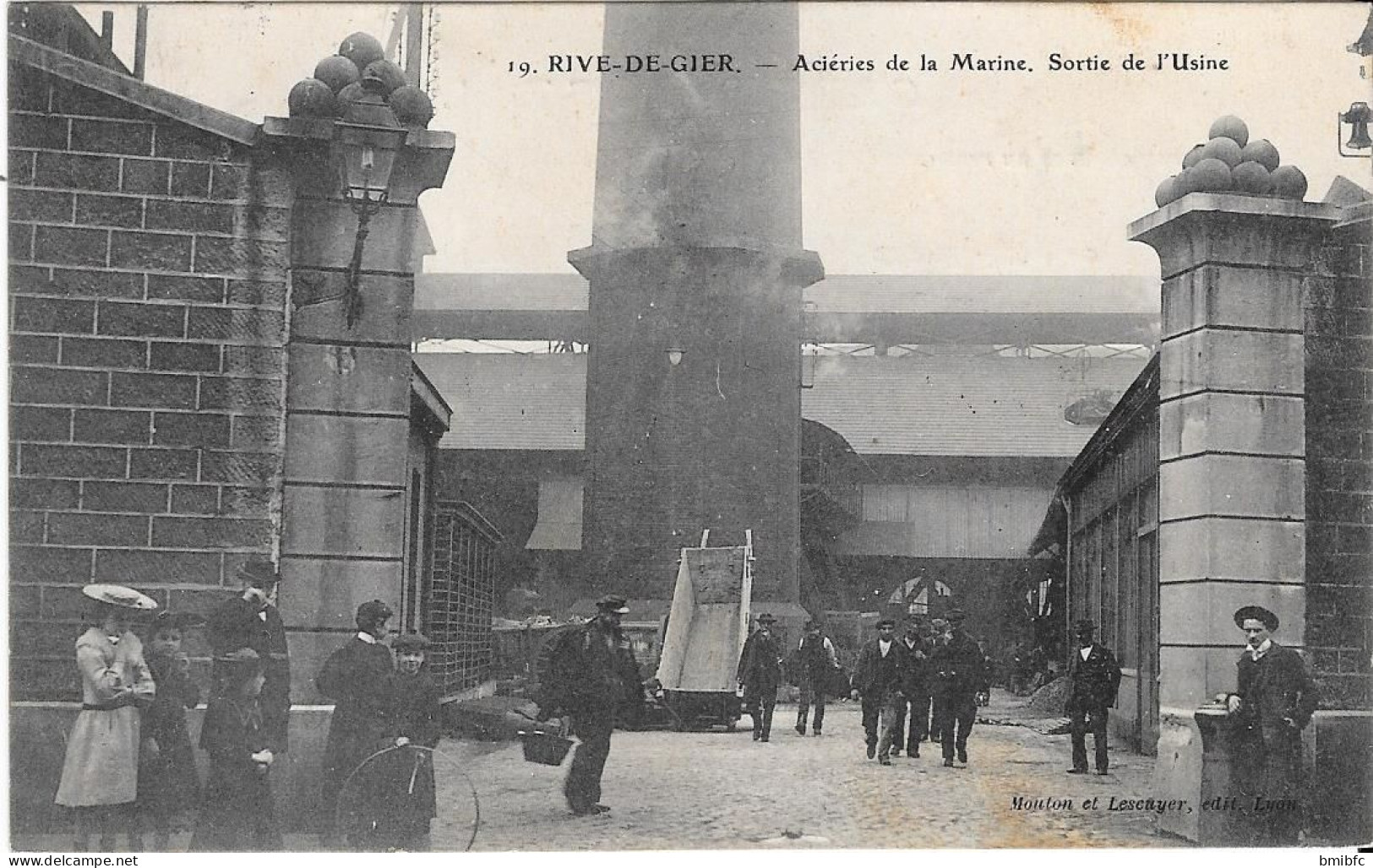 RIVE DE GIER - Aciéries De La Marine - Sortie De L'Usine - Rive De Gier