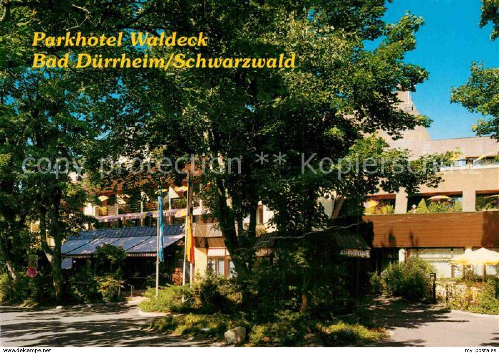 72896582 Bad Duerrheim Parkhotel Waldeck Mit Waldeck Klinik Bad Duerrheim - Bad Duerrheim