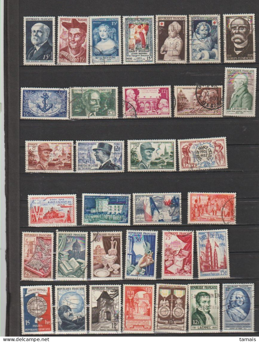 Lot De 33 Timbres  Oblitérés (lot 361) - Collections