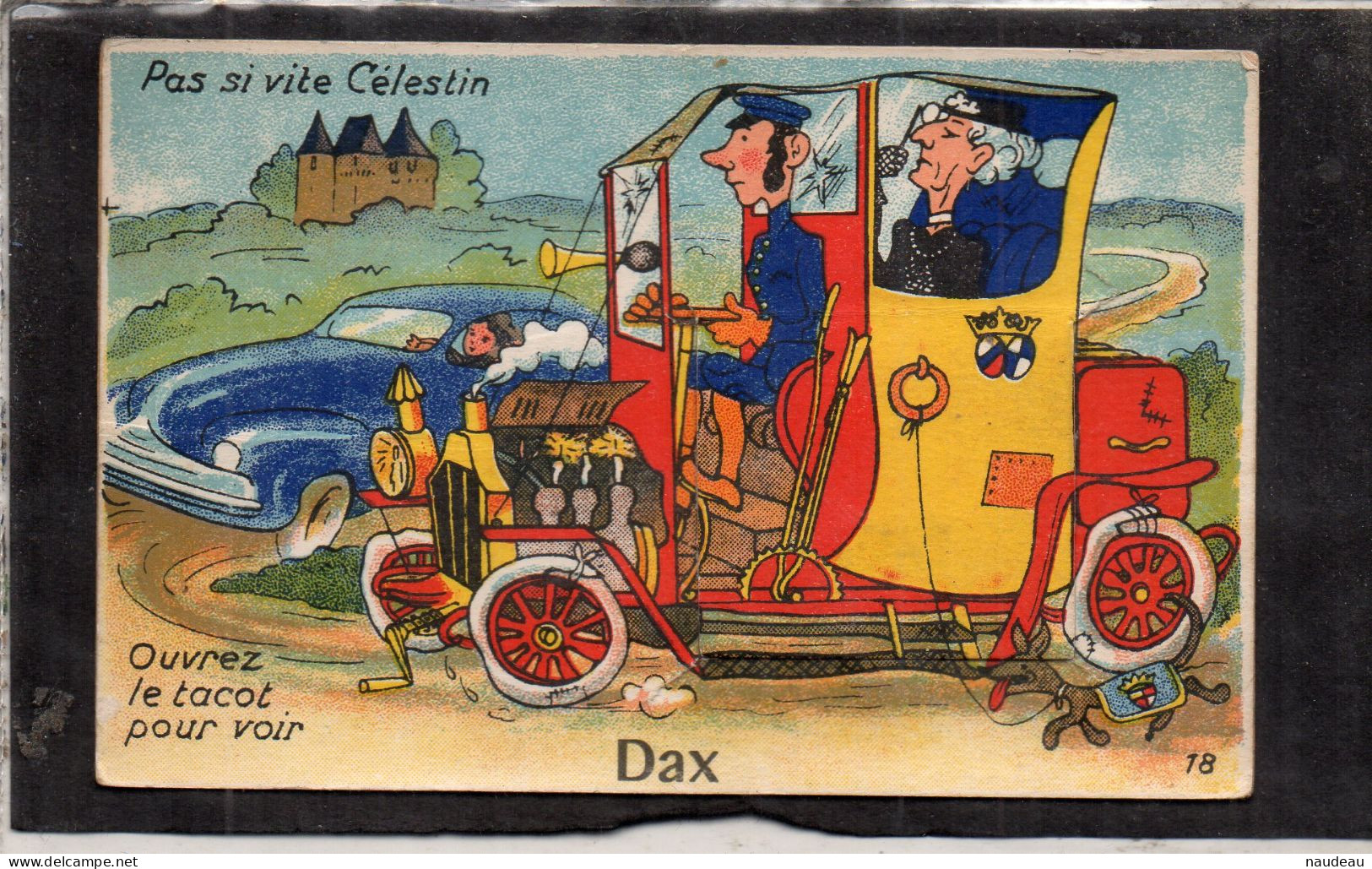 DAX (40) Carte à Système Dépliant 10 Vues - Dax