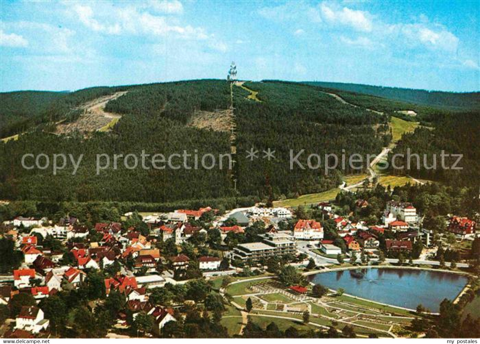 72895538 Hahnenklee-Bockswiese Harz Fliegeraufnahme Hahnenklee - Goslar