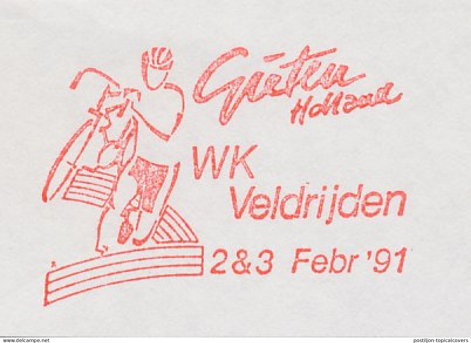 Meter Cut Netherlands 1990 Cyclo-cross World Championships - Gieten - Autres & Non Classés