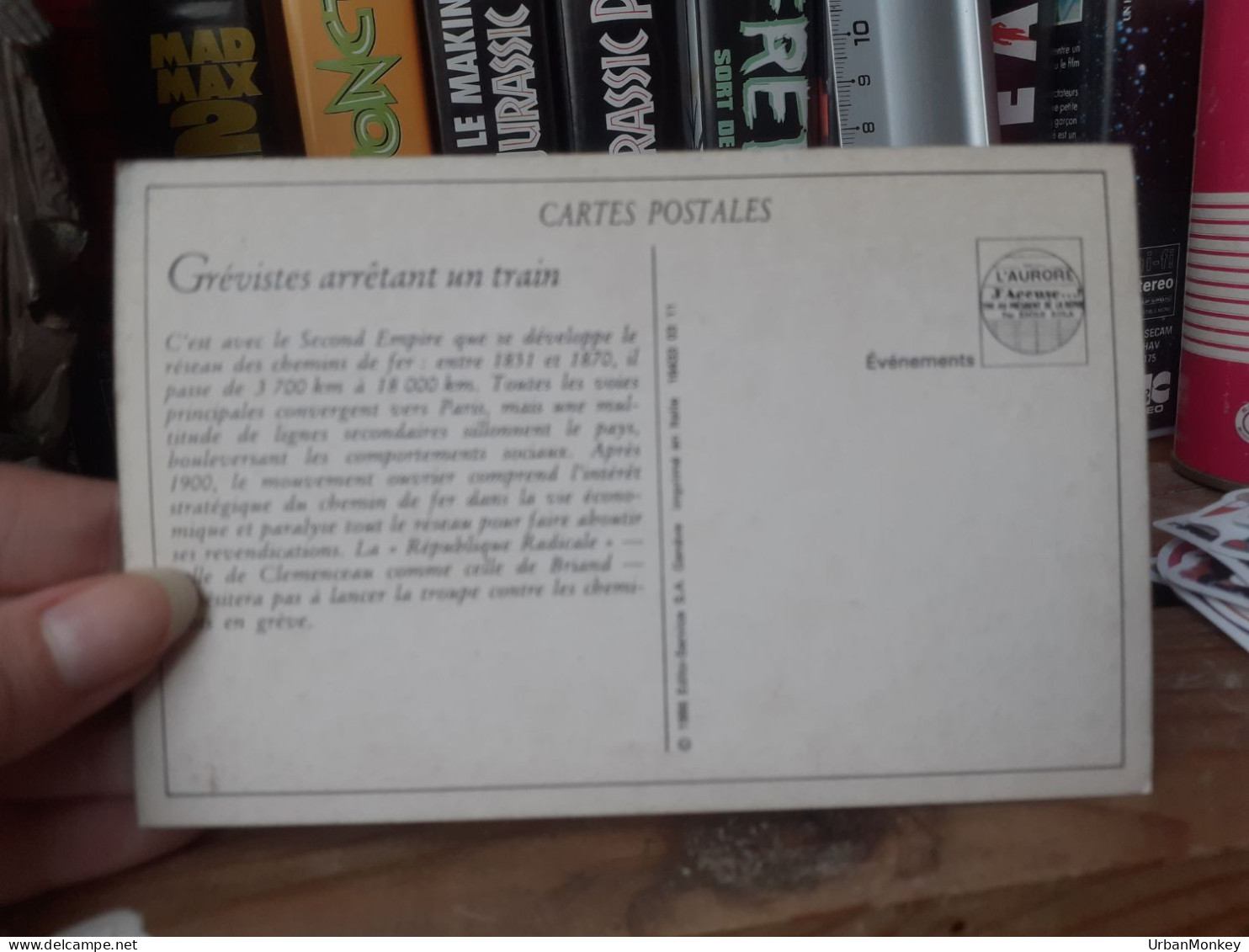 Carte Postale Grévistes - History