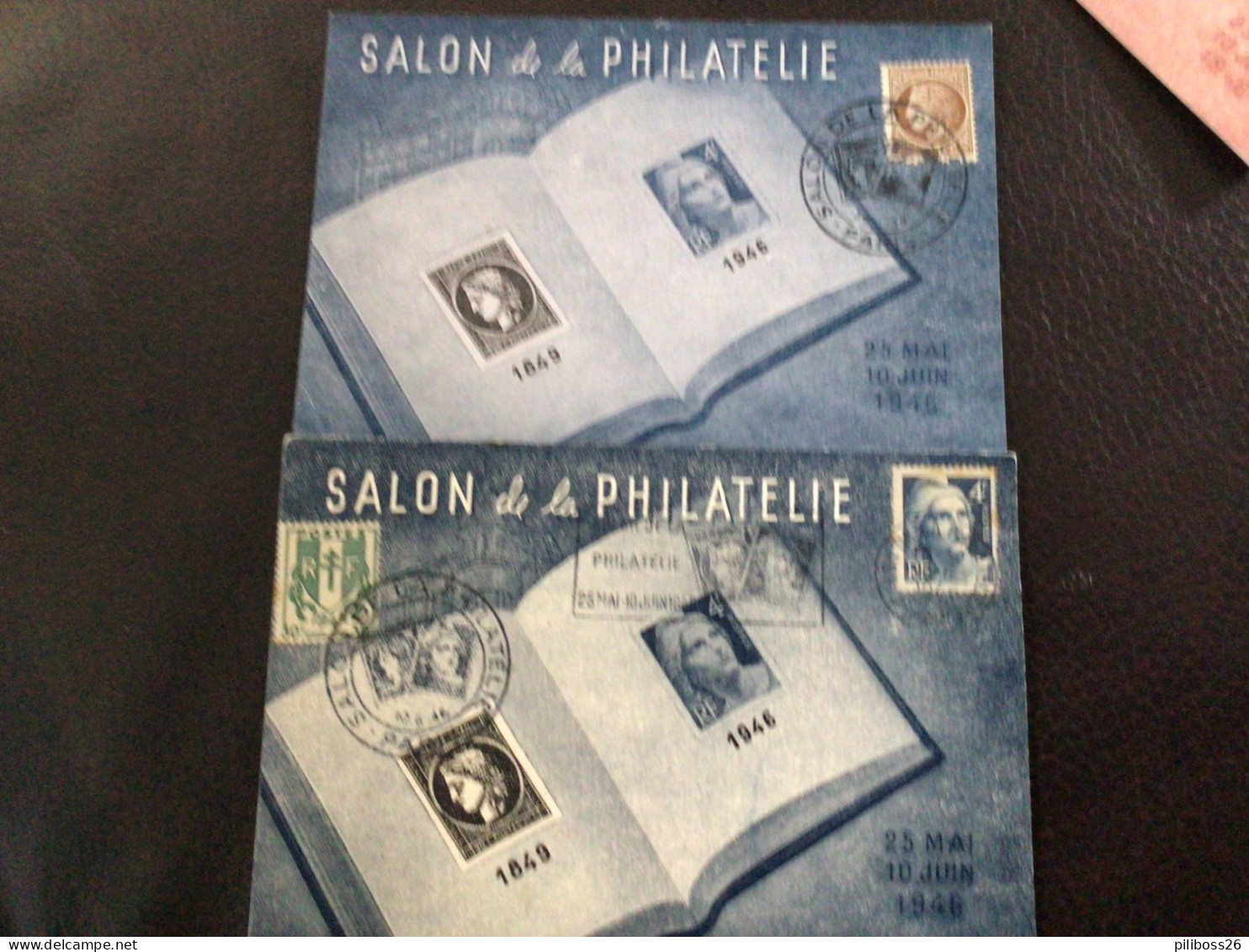 Lot France Salon De La Philatélie 1946 Marianne Et Cérès - 1940-1949