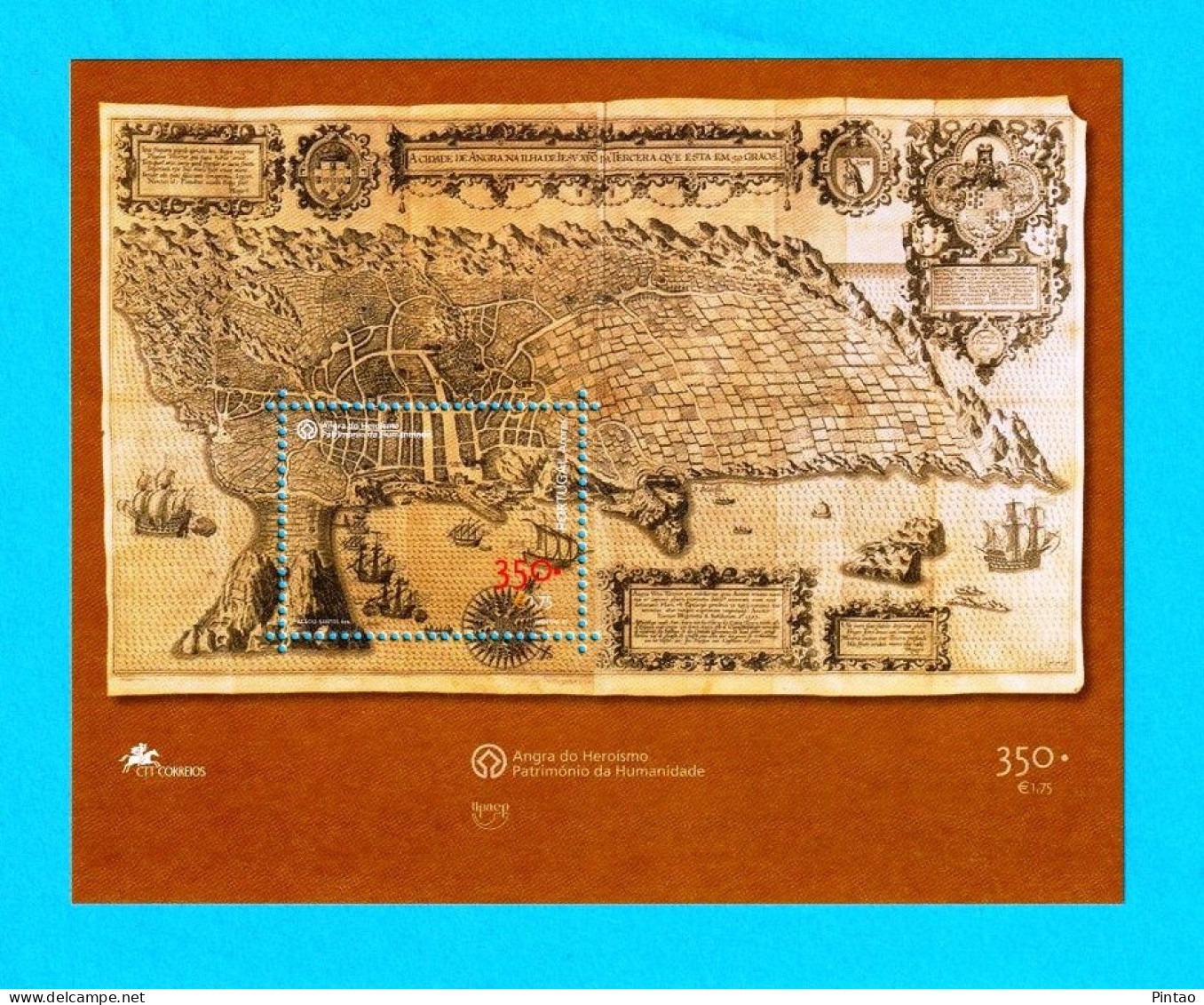 PTB579-Portugal 2001 BL Nº 245- MNH_ FV= 1,75€ - Blocks & Sheetlets