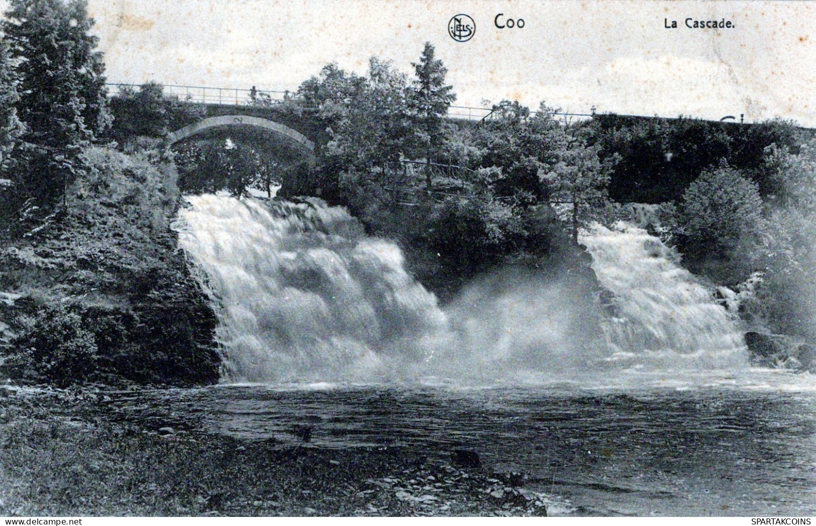 BÉLGICA CASCADA DE COO Provincia De Lieja Postal CPA #PAD203.ES - Stavelot