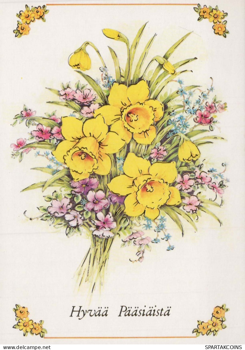 FLORES Vintage Tarjeta Postal CPSM #PAR066.ES - Fleurs