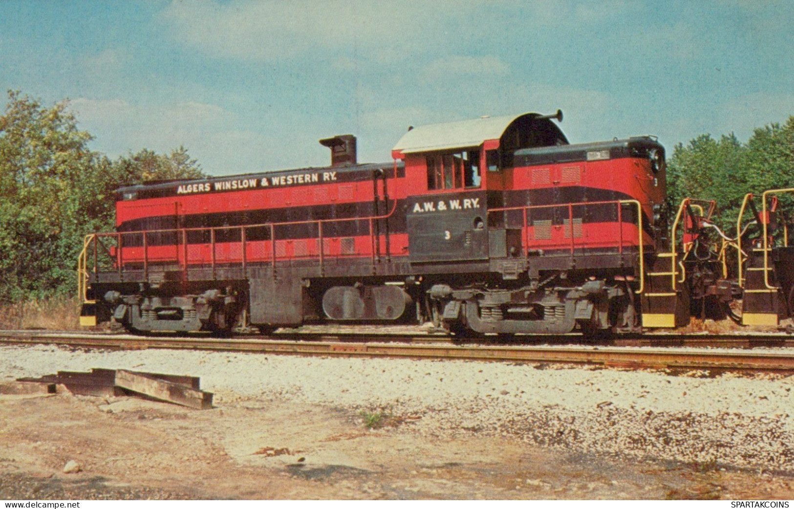 Transport FERROVIAIRE Vintage Carte Postale CPSMF #PAA610.FR - Trenes