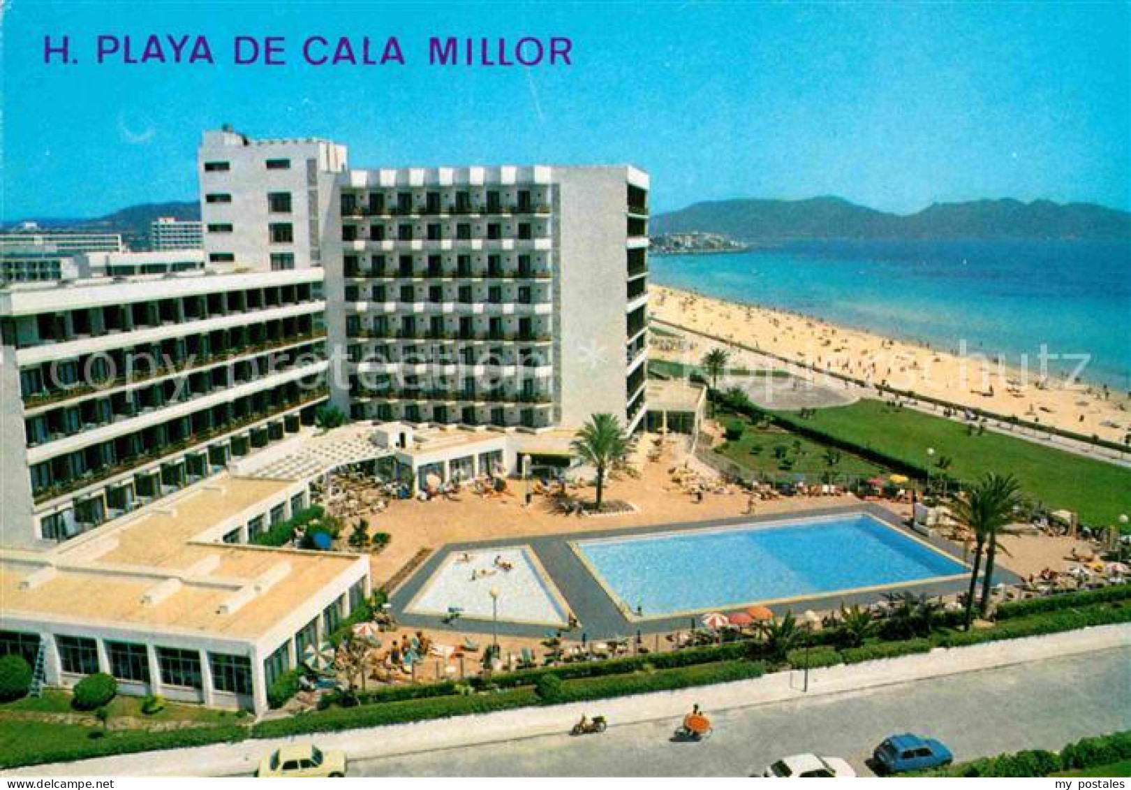 72892707 Cala Millor Mallorca Fliegeraufnahme Hotel Playa   - Autres & Non Classés