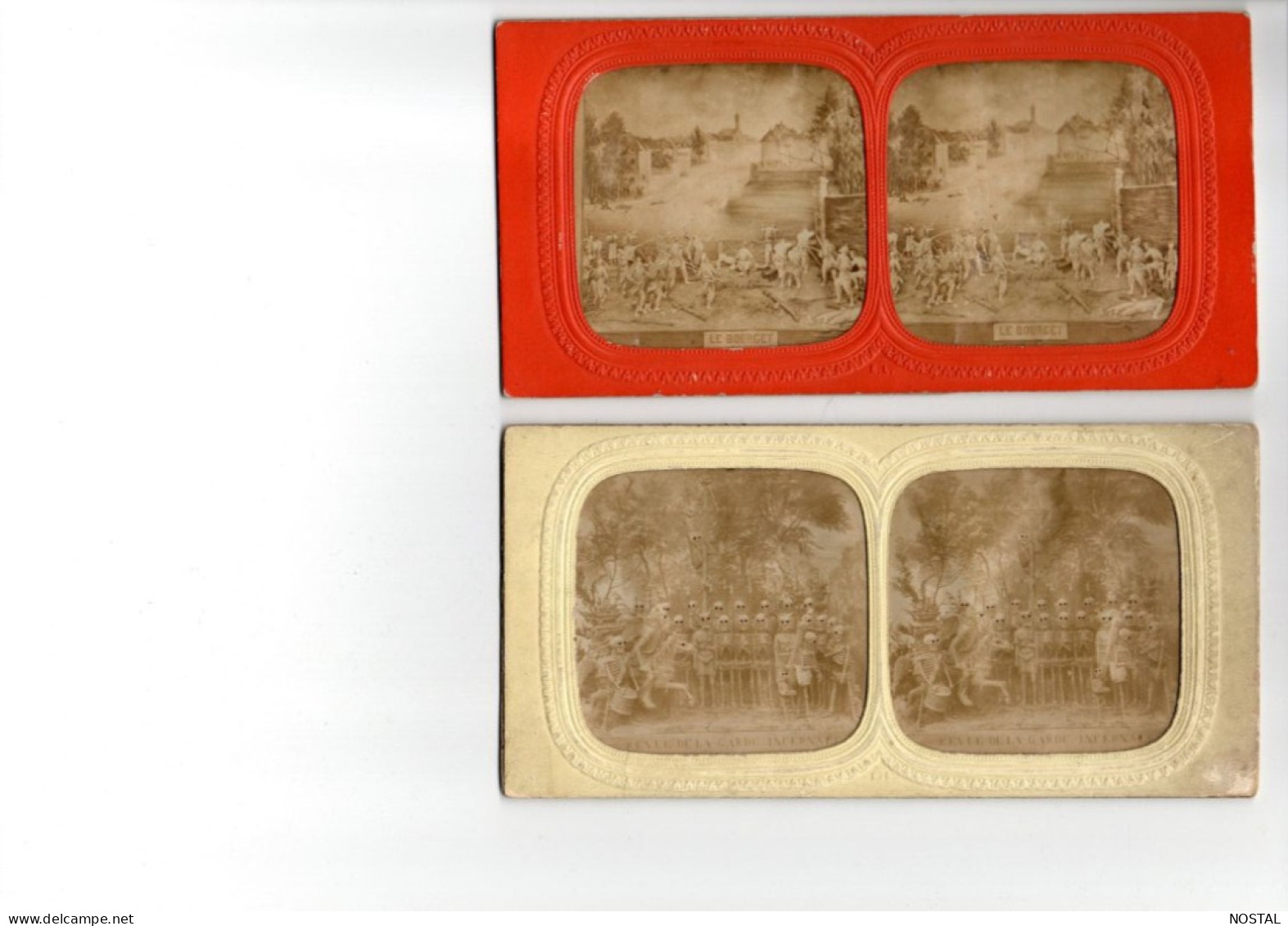 2 Cartes Stereo (Transparence-HTL) - Stereo-Photographie