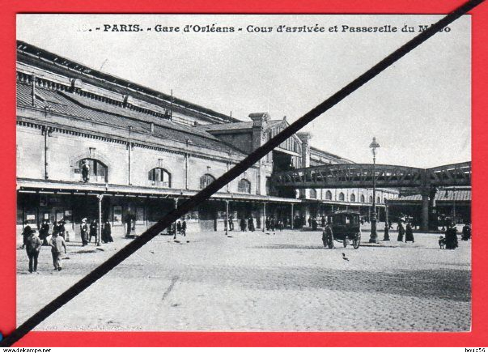 CPSM(75.PARIS-) Lots De 7 CP "repro" Vrac -PARIS -Sacré Coeur .Paris Rétro Gare D'Orléans Orsay .Fête à  Neuilly-métro, - 5 - 99 Postcards