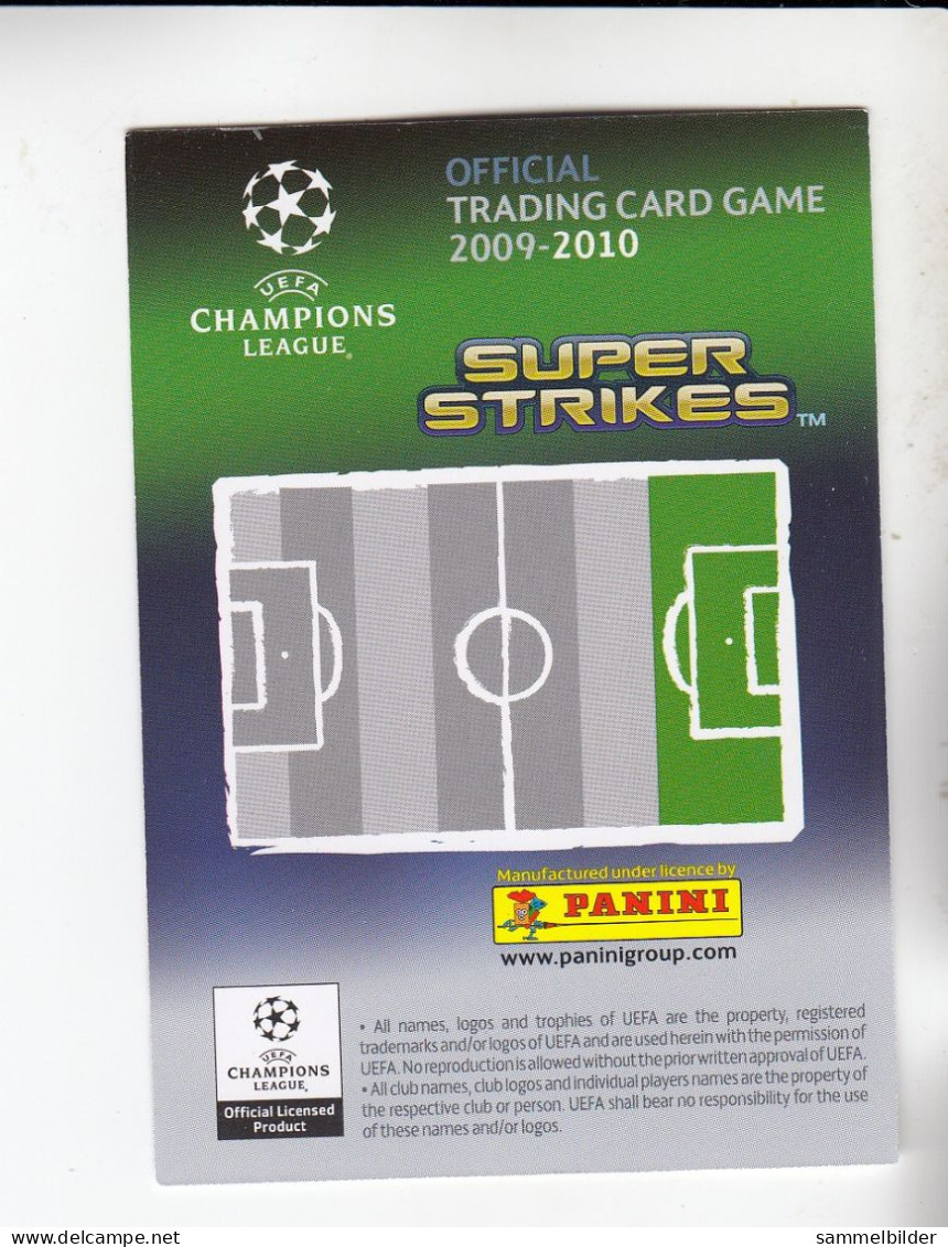 Panini Champions League Trading Card 2009 2010 Cristiano Ronaldo  Real Madrid - Sonstige & Ohne Zuordnung