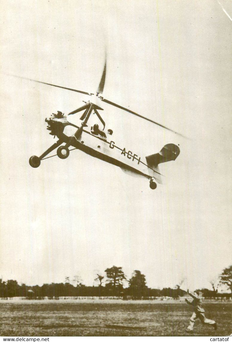 Don Juan De La CIERVA Nouvel Autogyre Livraison De Colis . COLLECTION HISTOIRE DE L'AVIATION - Other & Unclassified